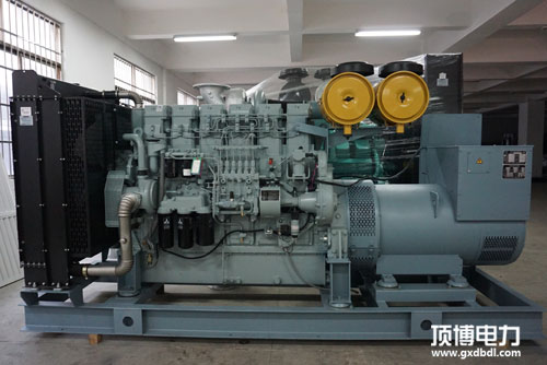 500KW三菱广西顶博发电机组制造