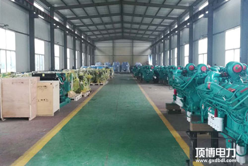 广西顶博发电机组制造环境