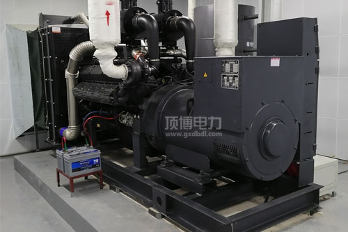 广西顶博发电机组制造机房展示
