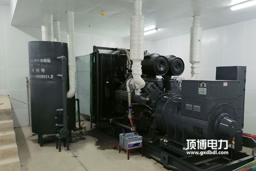 上柴广西顶博发电机组制造机房