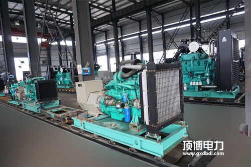 100KW广西顶博发电机组制造